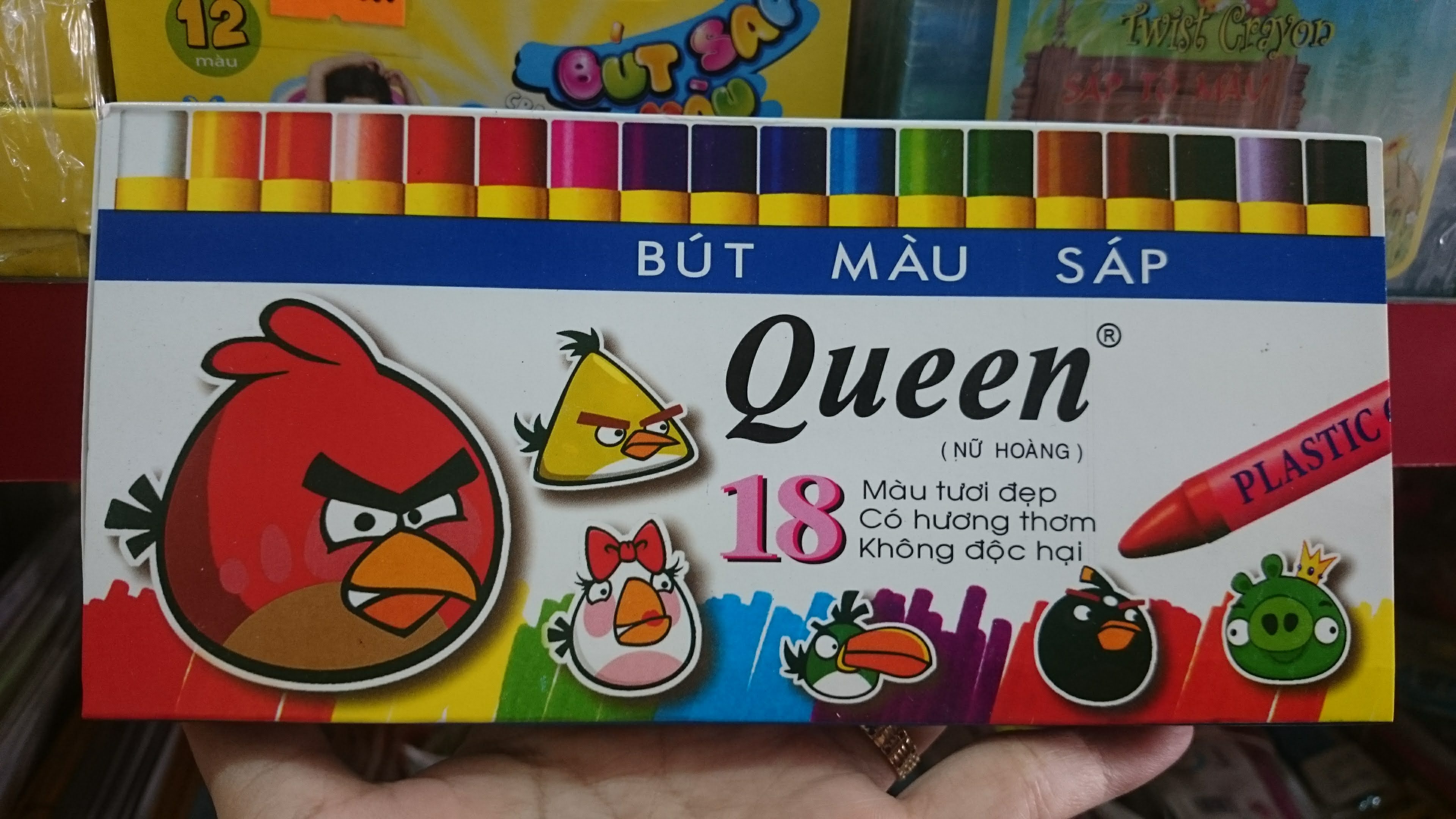 Bút Sáp Màu Queen PC018